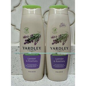 New YARDLEY Lavender & Rosemary Skin Soothing Body Wash Bath Shower Gel 16 oz